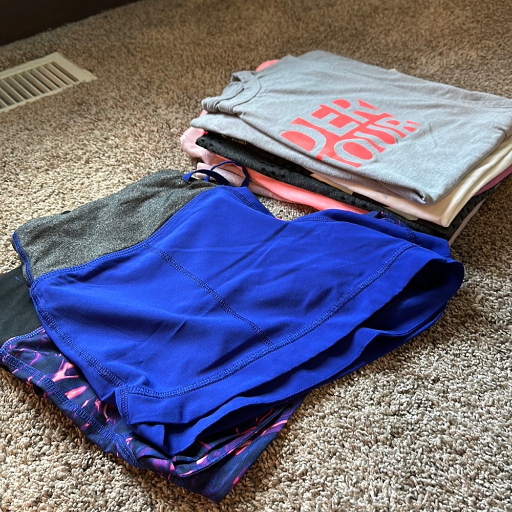 Bundle of women’s workout clothes Zyia Under Armour